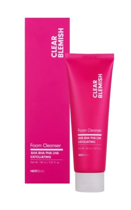 NEXTBEAU-Пінка для вмивання Nextbeau Clear Blemish 150 мл-8809696983701