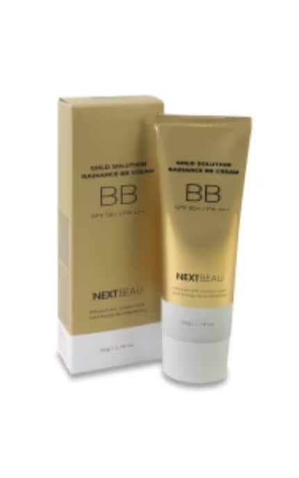 NEXTBEAU-Крем SPF 50+/PA+++ Natural Beige Nextbeau Gold Solution Radiance BB 50 г-8809696983374