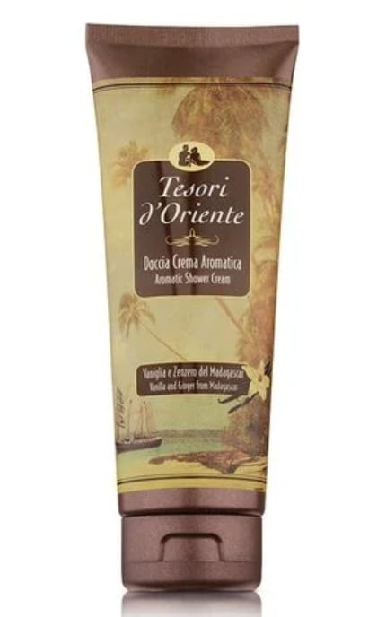 TESORI D'ORIENTE-Гель для душу Tesori d'Oriente парфумований Ваніль та імбир 250 мл-8008970037462
