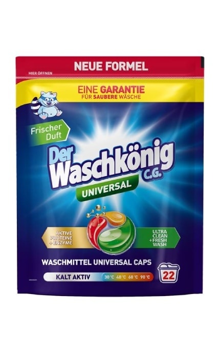 WASCHKONIG-Капсули для прання Waschkonig Universal 18 г х 22 шт -4260418933659