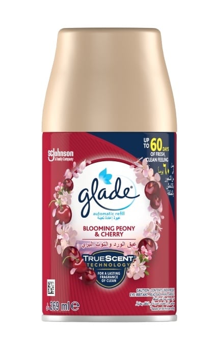 GLADE-Освіжувач повітря Glade аерозоль Півонія та соковиті ягоди 269 мл-6223001346951