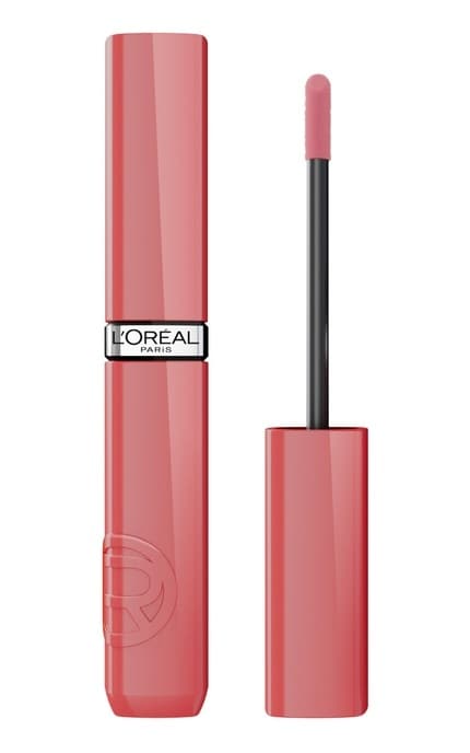 L'OREAL PARIS-Жидкая помада для губ L'Oreal Paris Infaillible Laque Resistance 600 Le Nu Rose 4.5 мл-3600524196776