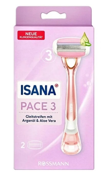 ISANA-Бритва для гоління Isana Pace 3 Жіноча 1 шт-4305615333571