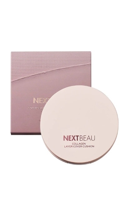 NEXTBEAU-Тональний крем-кушон для обличчя Nextbeau Collagen SPF 50+ beige тон 21 90 г-8809696984548