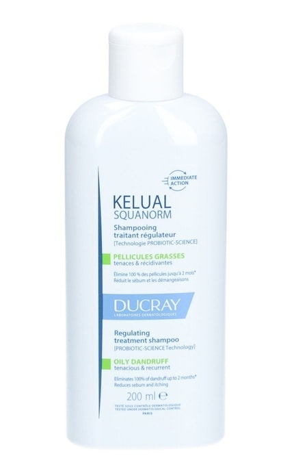 DUCRAY-Шампунь Ducray Kelual Squanorm проти жирної лупи 200 мл-3282770396423