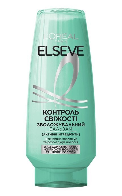ELSEVE-Зволожуючий бальзам L'Oreal Paris Elseve Контроль Свіжості для схильного до жирності волосся та шкіри голови 200 мл -3600524224370