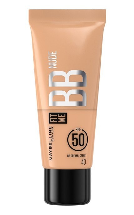 MAYBELLINE NY-Зволожувальний легкий крем-догляд для обличчя Maybelline New York Fit Me BB з тональним ефектом Nude 40 30 мл-3600531712792