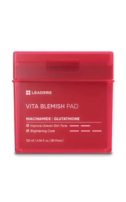 LEADERS-Салфетки для лица Leaders Vita Blemish осветляющие 80 шт-8809672284457