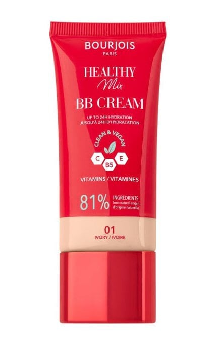 BOURJOIS-Тональный крем Bourjois Healthy Mix BB Cream 01 Ivory 30 мл-3616305703231