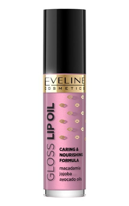 EVELINE-Питательное масло для губ Eveline Gloss Lip Oil 01 5 мл-5903416025481