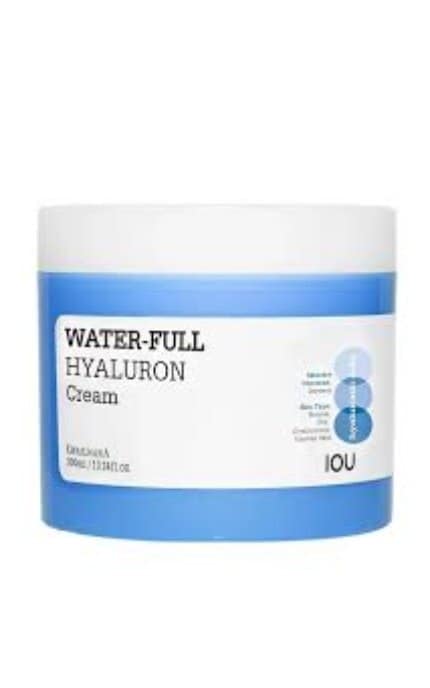 WELCOS KWAILNARA-Увлажняющий крем для лица IOU Water-Full Hyaluron Cream 300 мл-8803348022794