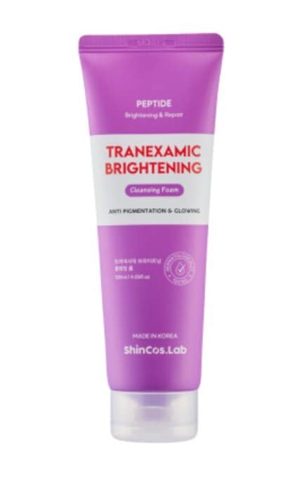 SHINCOS.LAB-Пінка для вмивання ShinCos.Lab Tranexamic Brightening з транексамовою кислотою 120 мл-8809925102019