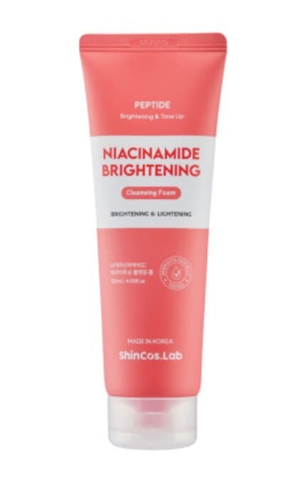 SHINCOS.LAB-Пінка для вмивання ShinCos.Lab з ніацимідом 120 мл-8809925101975