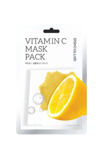 SHINCOS.LAB-Маска для обличчя Shincos.Lab Cellulose Mask Pack Vitamin C 27 мл-8809925104013