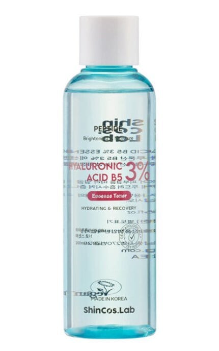 SHINCOS.LAB-Тонер-есенція для обличчя ShinCos.Lab Peptide Hyaluronic Acid B5 3% 200 мл-8809925102989