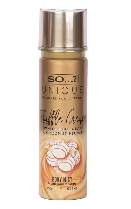 SO...? UNIQUE-Спрей для тіла So Unique Truffle Cream парфумований 150 мл-5018389020781
