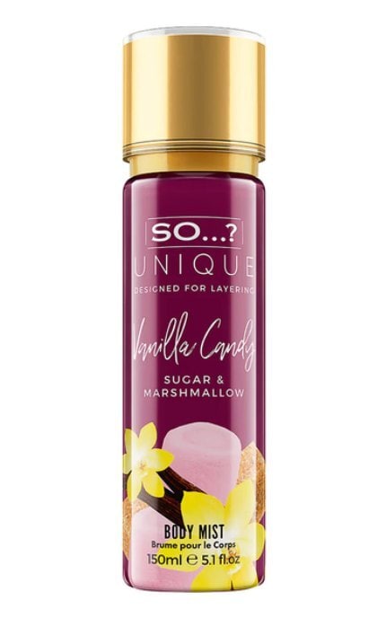 SO...? UNIQUE-Спрей для тіла So Unique Vanilla Candy парфумований 150 мл-5018389016999