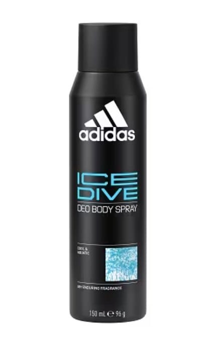 ADIDAS-Дезодорант-спрей Adidas Ice Dive мужской 150 мл-3616307110730