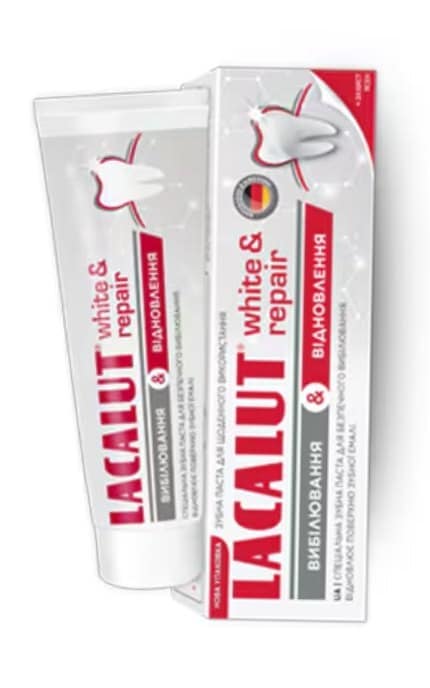 LACALUT-Зубная паста Lacalut White&Repair 75 мл-4016369546154
