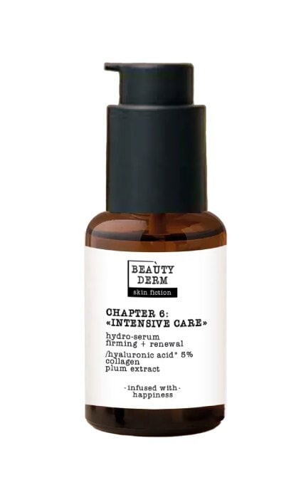 BEAUTYDERM-Гидро-сыворотка SKIN FICTION с гиалуроновой кислотой и коллагеном 30 мл-4820185228879