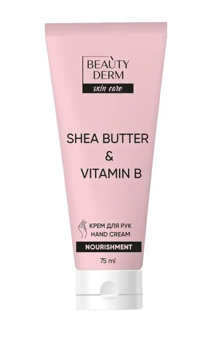 BEAUTYDERM-Крем для рук Beauty Derm Shea butter & Vitamin А 75 мл-4820185229098