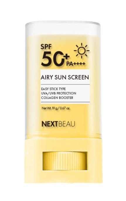 NEXTBEAU-Крем-стік Nextbeau Airy Sunscreen Stick SPF50+ сонцезахисний 19 г-8809696984616