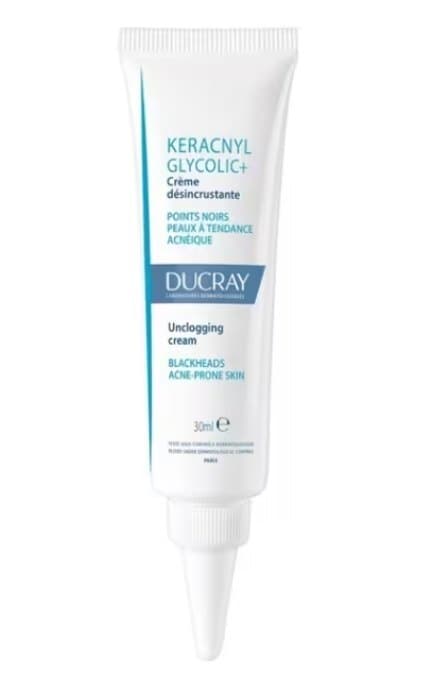DUCRAY-Крем для умывания Ducray Keracnyl Glycolic + 30 мл-3282770141467