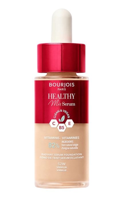BOURJOIS-Тональная основа Bourjois Healthy Mix Serum увлажняющая 52W Vanilla 30 мл-3616305210074