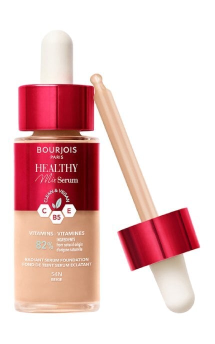 BOURJOIS-Тональная основа Bourjois Healthy Mix Serum увлажняющая 54N Biege 30 мл-3616305210135