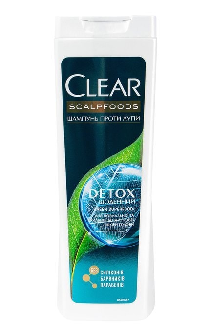 CLEAR-Шампунь-детокс Clear Проти лупи На кожен день 360 мл-8720633015340
