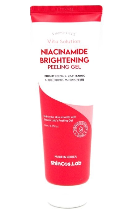 SHINCOS.LAB-Пилинг-гель ShinCos.Lab Vita Solutionс ниацинамидом и витамином B5 120 мл-8809925102163