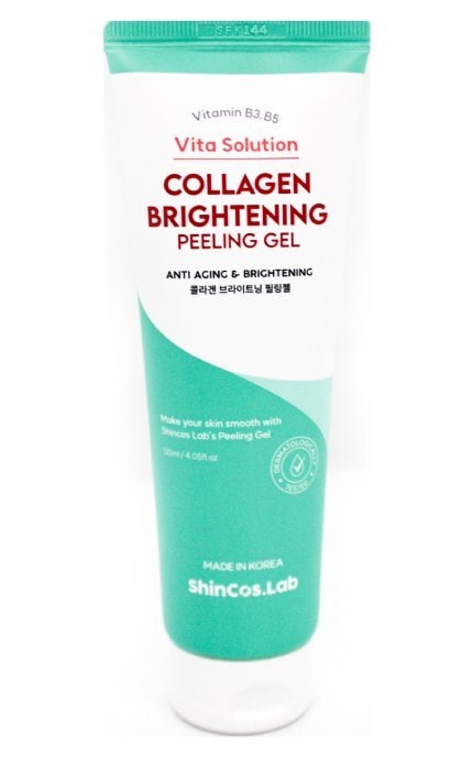 SHINCOS.LAB-Пілінг-гель Shincos.Lab з колагеном і вітамінами B3 і B5 120 мл-8809925102187