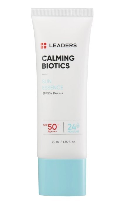 LEADERS-Сонцезахисна есенція для обличчя  Leaders Calming Biotics Sun Essence SPF50+ зволожуюча 40 мл-8809672283696