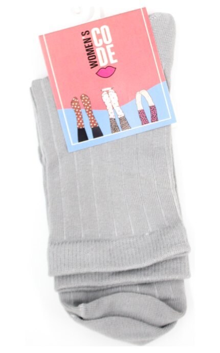 WOMEN'S CODE-Шкарпетки жіночі класичні Women's Codе рубчик розмір 23-25 -4820163324876