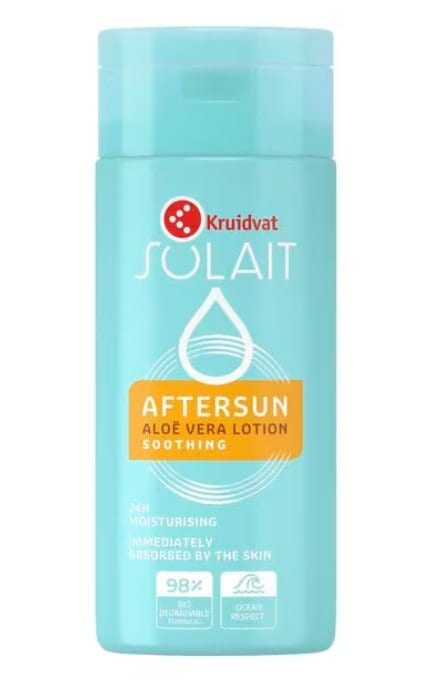 SOLAIT-Лосьйон після засмаги Kruidvat Solait After Sun Lotion Алое вера 50 мл-8720674248875
