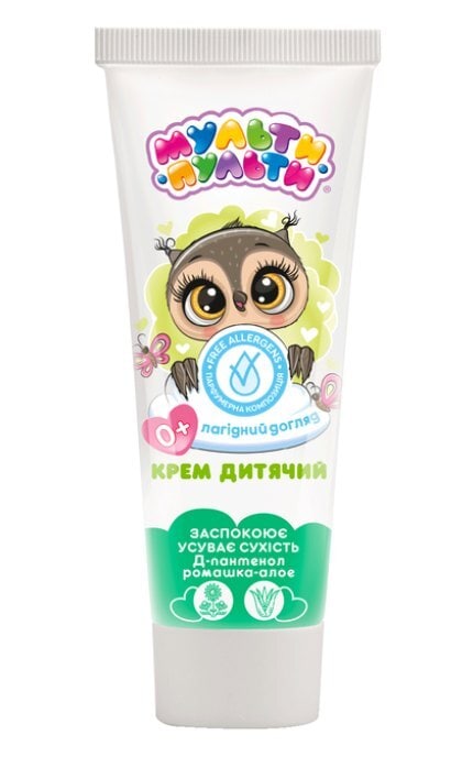 МУЛЬТИ-ПУЛЬТИ-Крем для дітей від народження зволожуючий Мульти-Пульти 70 мл-4820023208247