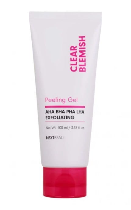 NEXTBEAU-Гель-пілінг для обличчя Nextbeau Clear Blemish 100 мл-8809696983718