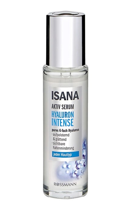 ISANA-Сироватка для обличчя Isana з гіалуроном Активна 30 мл-4305615683058