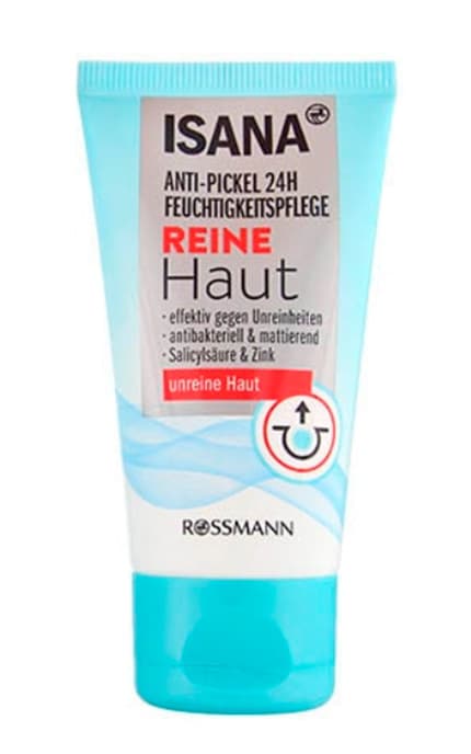 ISANA-Крем для лица антибактериальный Isana для проблемной кожи 50 мл-4047196058268