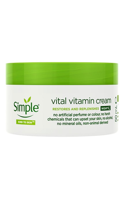 SIMPLE-Крем для лица ночной витаминный Simple Kind to skin 50 мл-8710447485552