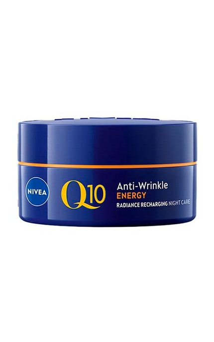NIVEA-Крем нічний проти зморщок Nivea Q10 Відновлення сяйва 50 мл-4006000022284