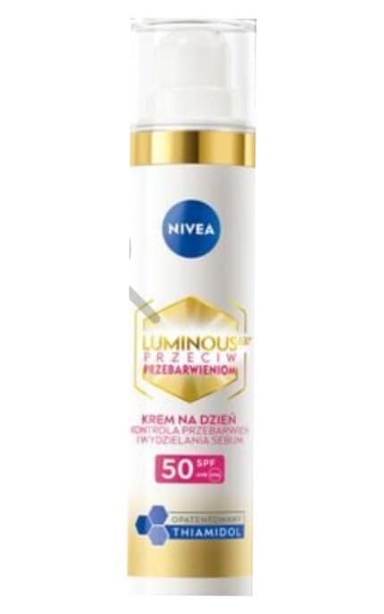 NIVEA-Флюїд денний для обличчя Nivea Luminous SPF50 40 мл-5900017097572