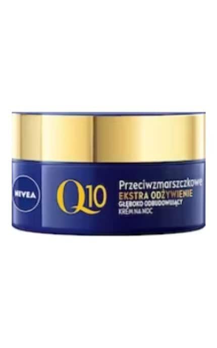 NIVEA-Восстанавливающий ночной крем NIVEA Q10 Интенсивное питание против морщин 50 мл-5900017082387