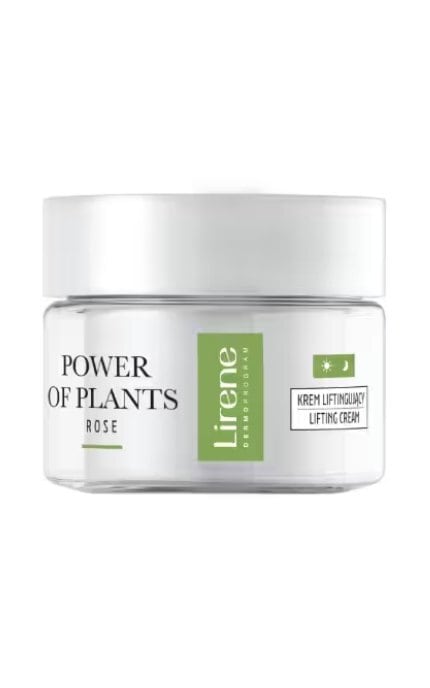 LIRENE-Крем для лица Lirene Power of Plants с Эффектом лифтинга Роза 50 мл-5900717077317