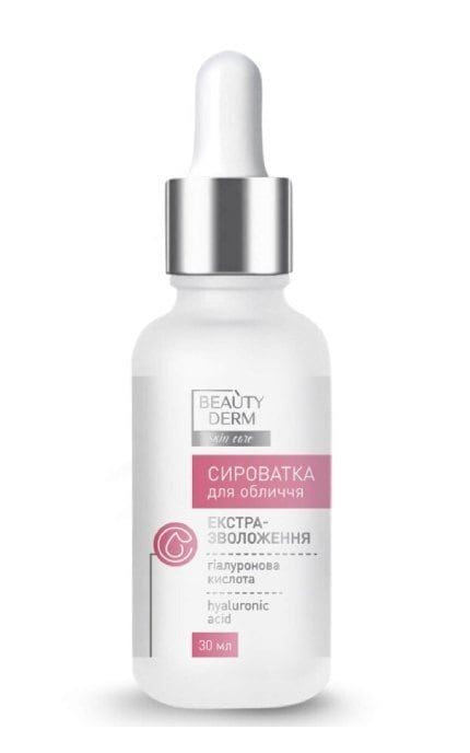 BEAUTYDERM-Сыворотка для лица Beauty Derm с гиалуроновой кислотой 30 мл -4820185222334