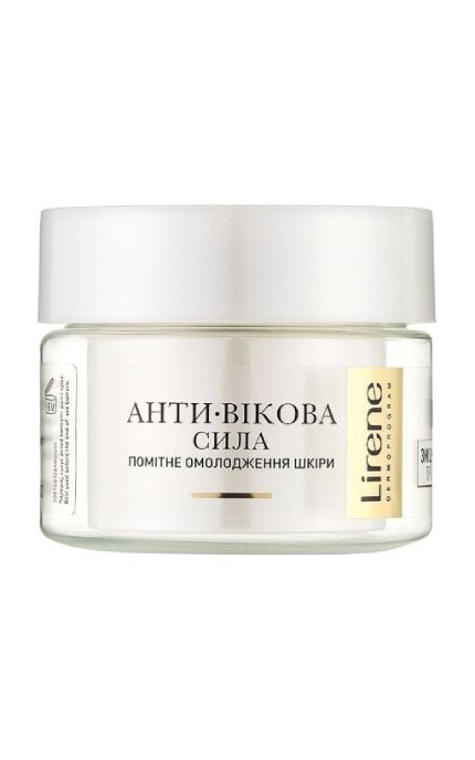 LIRENE-Крем для лица Lirene Янтарь против морщин, омоложение и укрепление 45+ 50 мл -5900717072640