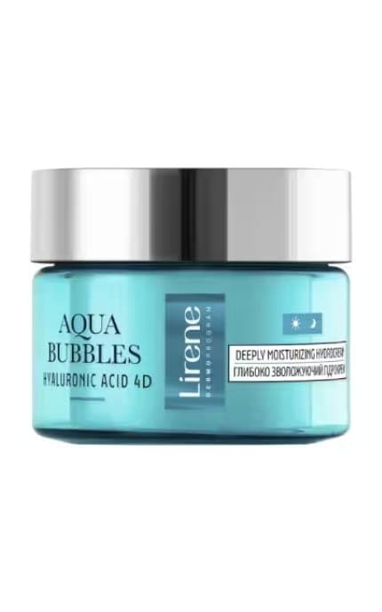 LIRENE-Гидрокрем для лица Lirene Aqua Bubbles Увлажняющий 50 мл-5900717769311
