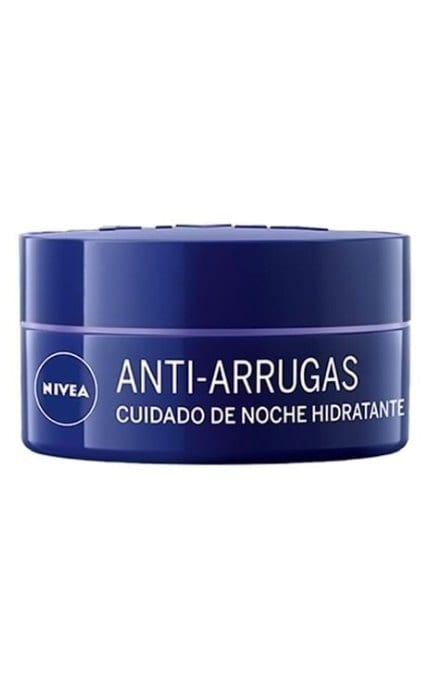 NIVEA-Крем для обличчя нічний Nivea антивіковий проти зморшок + зволоження 35+ 50 мл-4005900092427