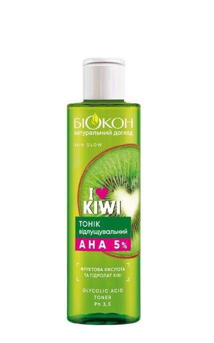 БІОКОН-Тонік для обличчя Біокон I love kiwi Відлущувальний 200 мл -4823110302910