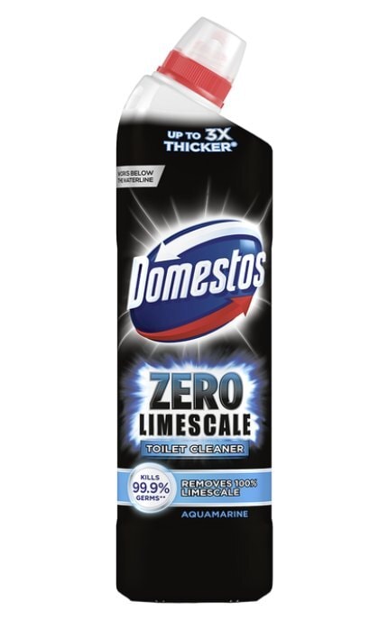DOMESTOS-Засіб для чищення унітазу Domestos Антиналіт і антиіржа Аквамарин 750 мл-8711600292277